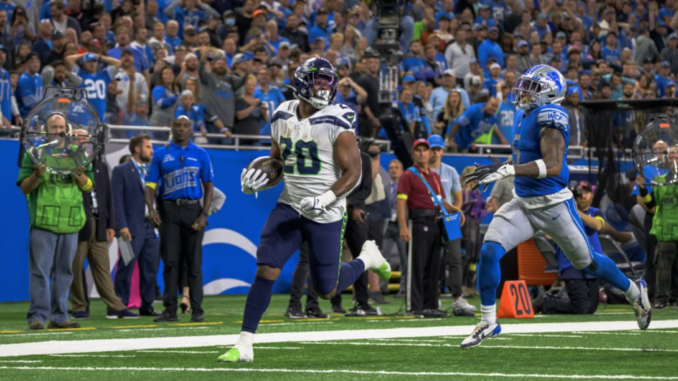 Rashaad Penny vs Detroit Lions Week 4