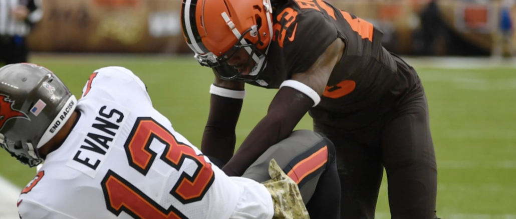Browns CB Martin Emerson vs Mike Evans