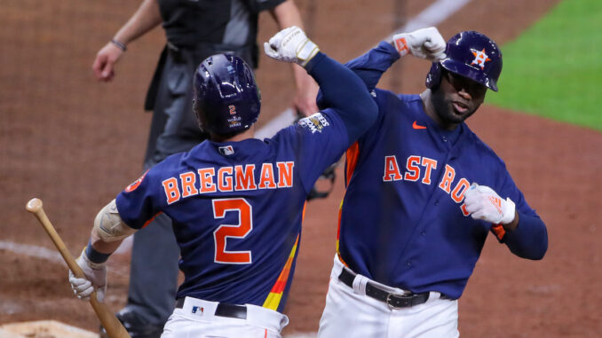 Yordan Alvarez Houston Astros