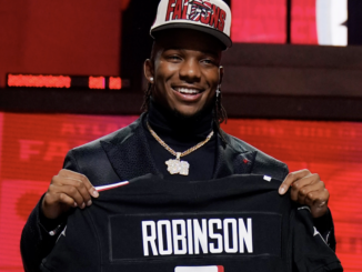 Bijan Robinson goes #8 to the Atlanta Falcons